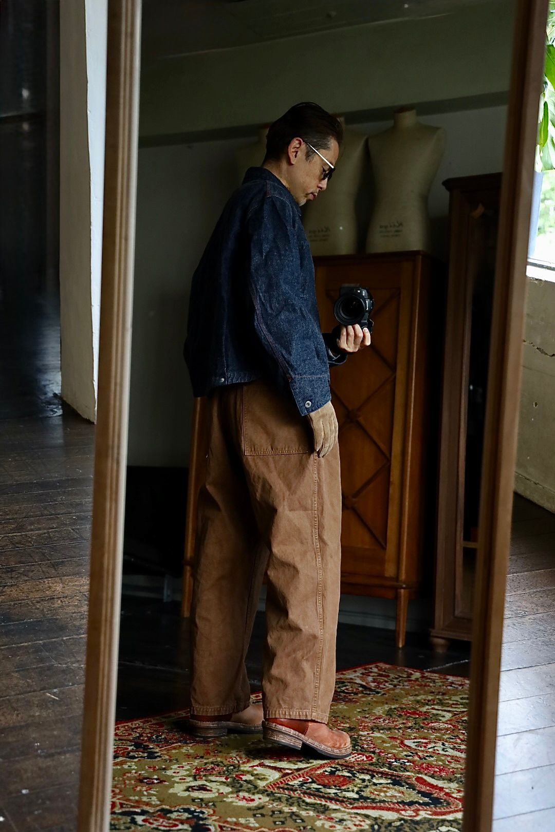 Gurank Railway pants (2554)CAMELスタイル.2025.10.13.
