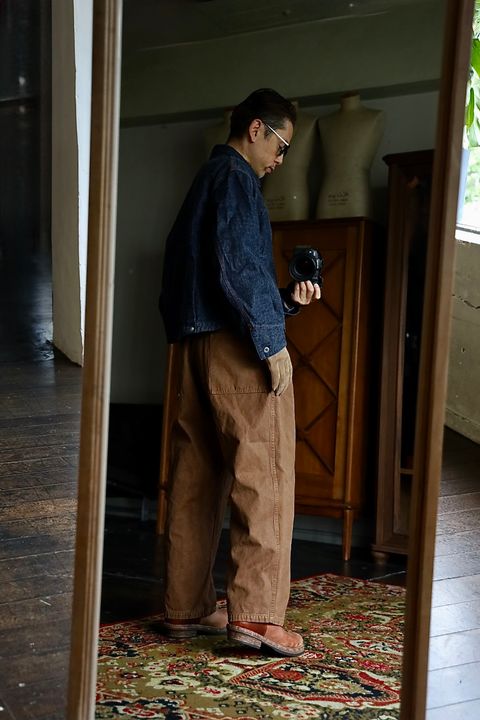 Gurank Railway pants (2554)CAMELスタイル.2025.10.13.