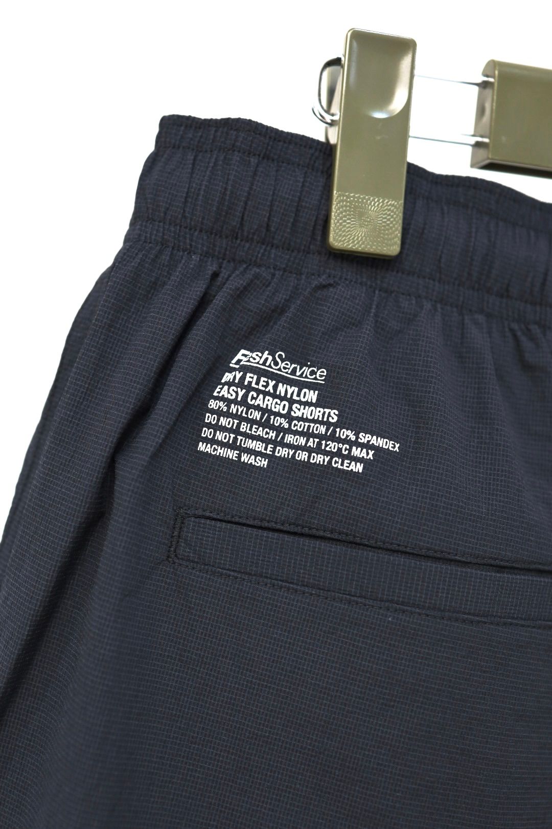 フレッシュサービス DRY FLEX NYLON EASY CARGO SHORTS(FSC262-40117)BLACK☆5月23日(土)発売！