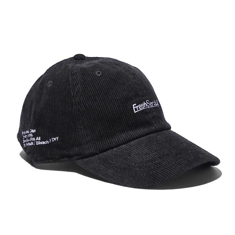 フレッシュサービス  CORDUROY CORPORATE CAP(FSP253-90031B)BLACK★10月11日(土)発売！