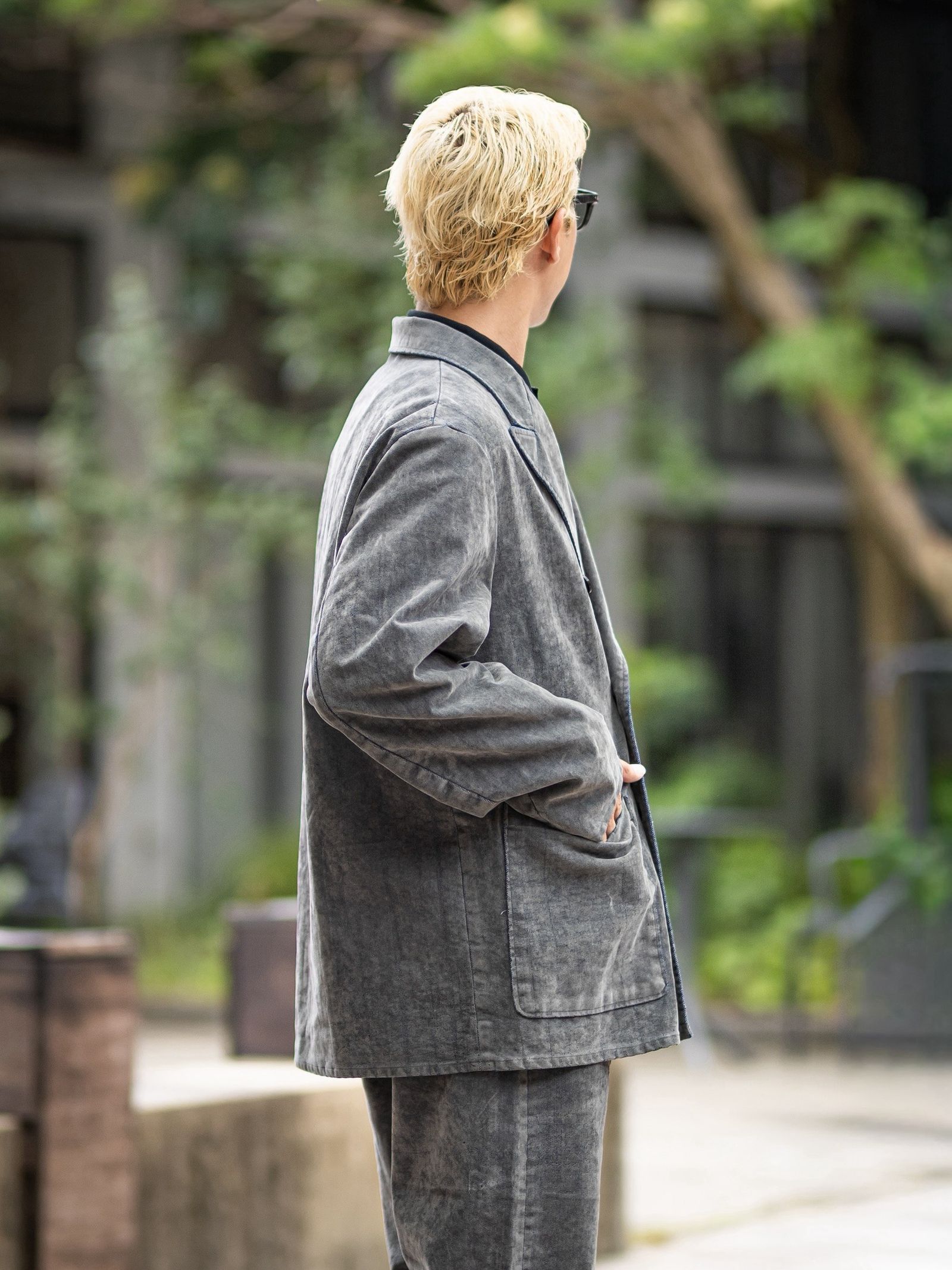 マーカ 26AW RELAXED FIT W.B JACKET(M26C09JK01C) GRAY ☆新作発売！