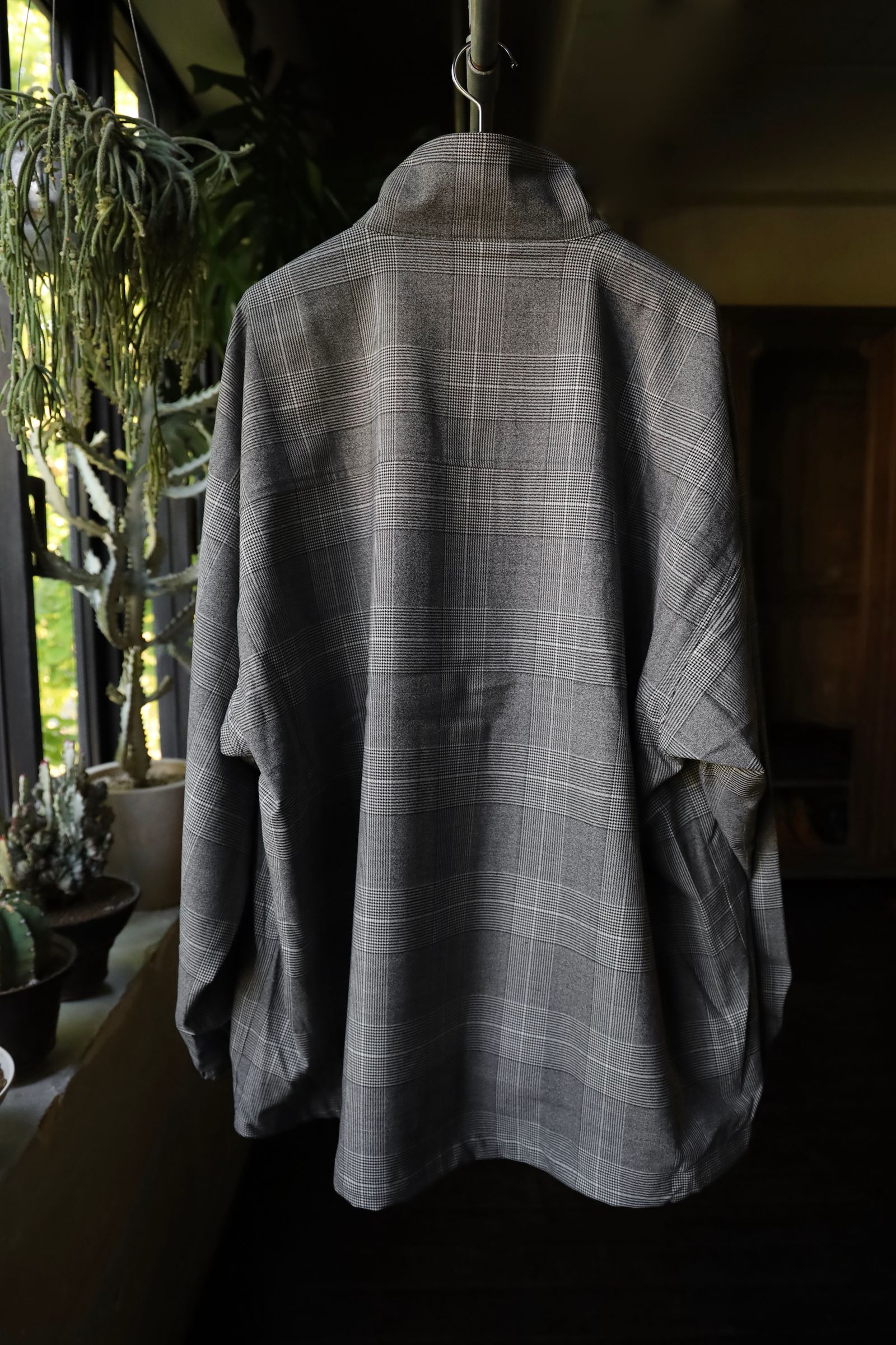 フレッシュサービス TECH WOOL TRACK BLOUSON(FSC244-30171)GRAY CHECK☆再入荷しました！