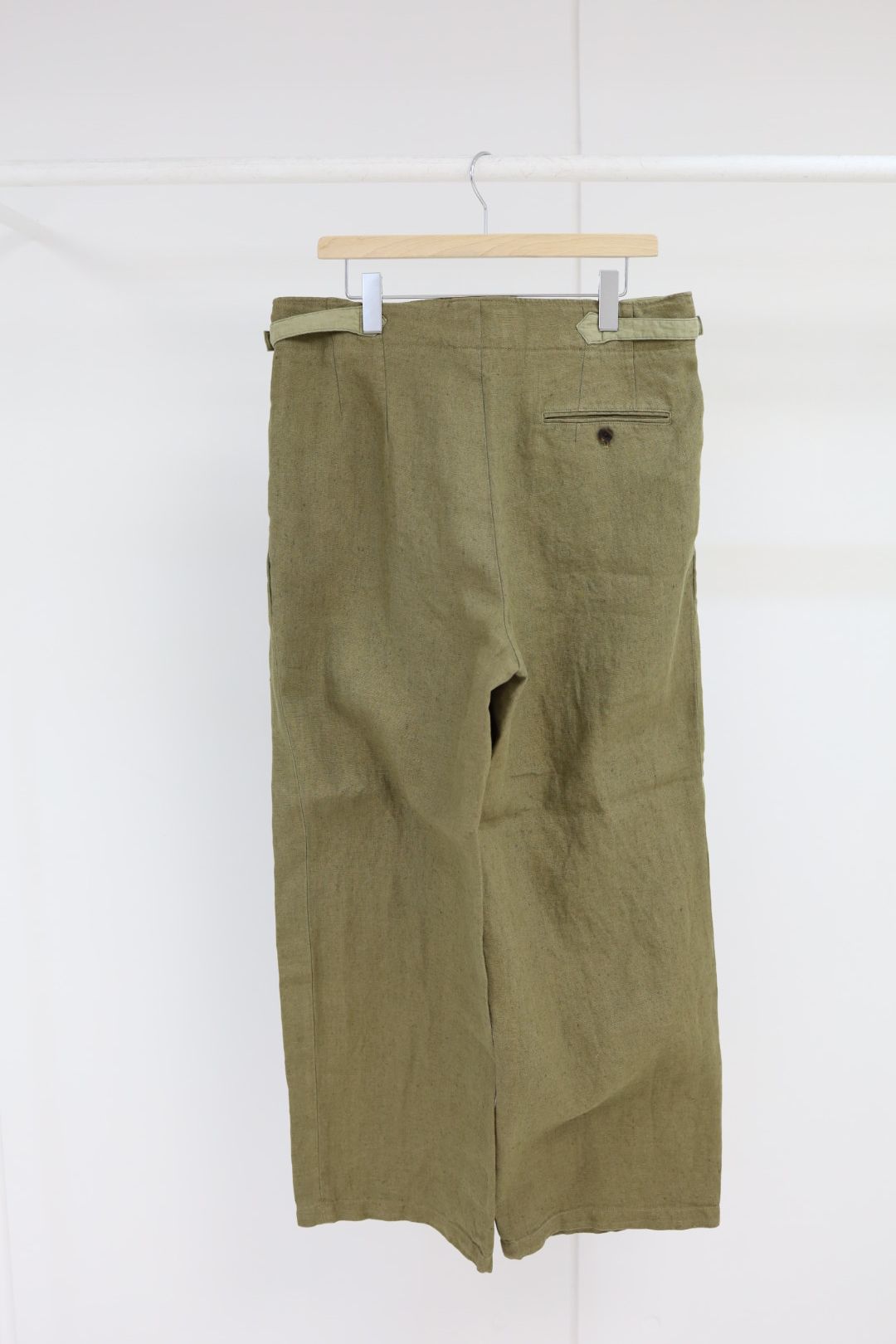 marka 26SS TWO TUCK MILITARY TROUSERS(M26A19PT02C)KHAKI BEIGE,☆新作発売！