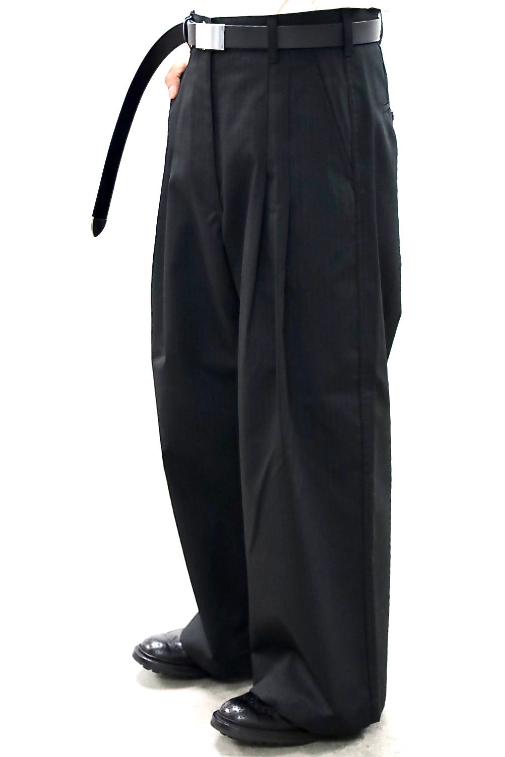 COMME des GARCONS HOMME 26SS ヨークブルゾンスタイル