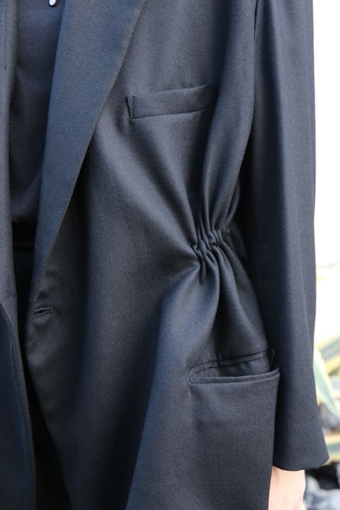 YOKE新作WOOL FLANNEL 11XL JACKET COATスタイル.2020.10.2.