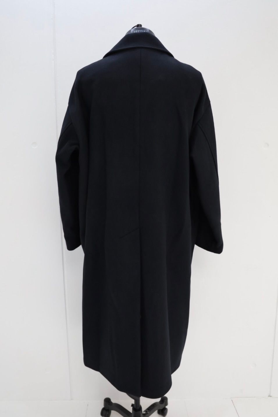 ヨーク 25FW Melton Big Balmaccan Coat(YK25FW01033C)BLACK☆10月11日(土)新作発売！