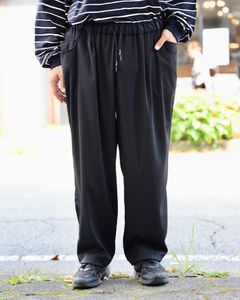 S.F.C 2026FW エスエフシー SUPER WIDE PANTS(SFCFW26P02)Black☆10月17日(土)発売！