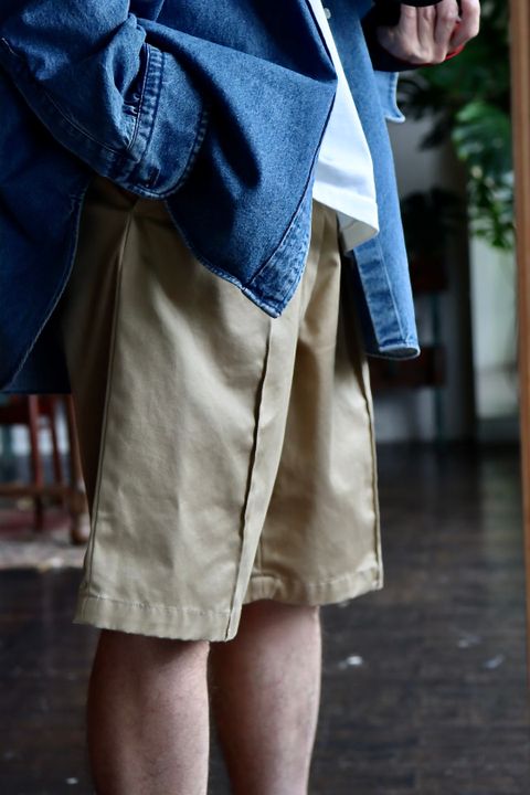 A.PRESSE 22SS US ARMY Chino Shorts style.2022.4.16.