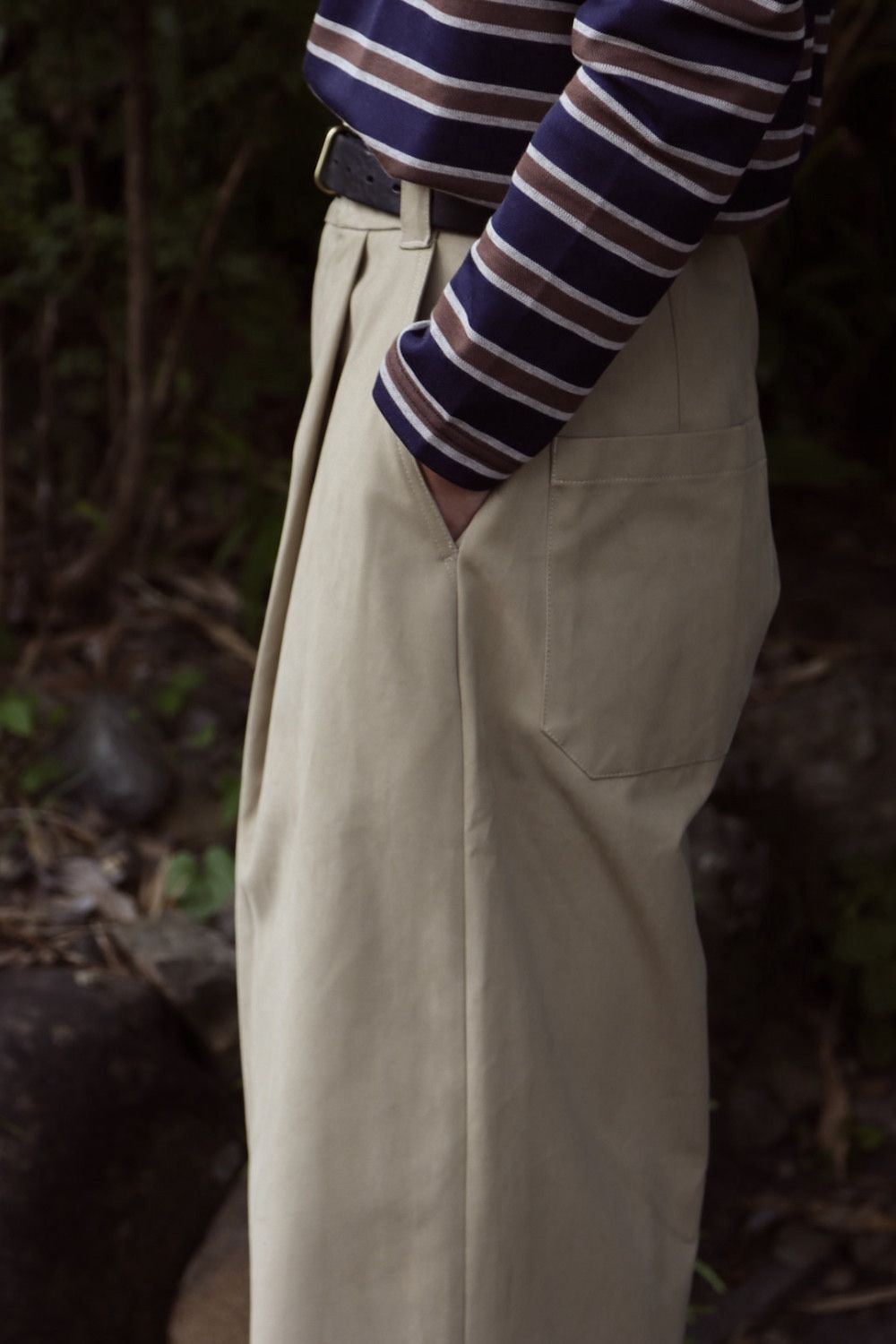 STUDIO NICHOLSON DEEP PLEAT VOLUME PANTS style. 2022.08.10.