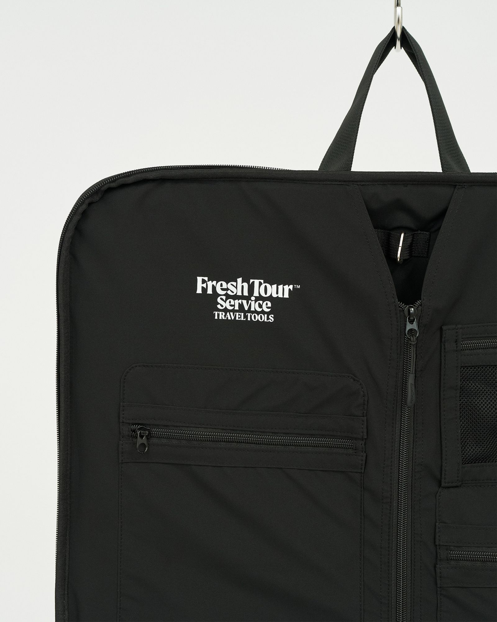 フレッシュサービス MULTI POCKET GARMENT BAG(FSP253-90065B)BLACK