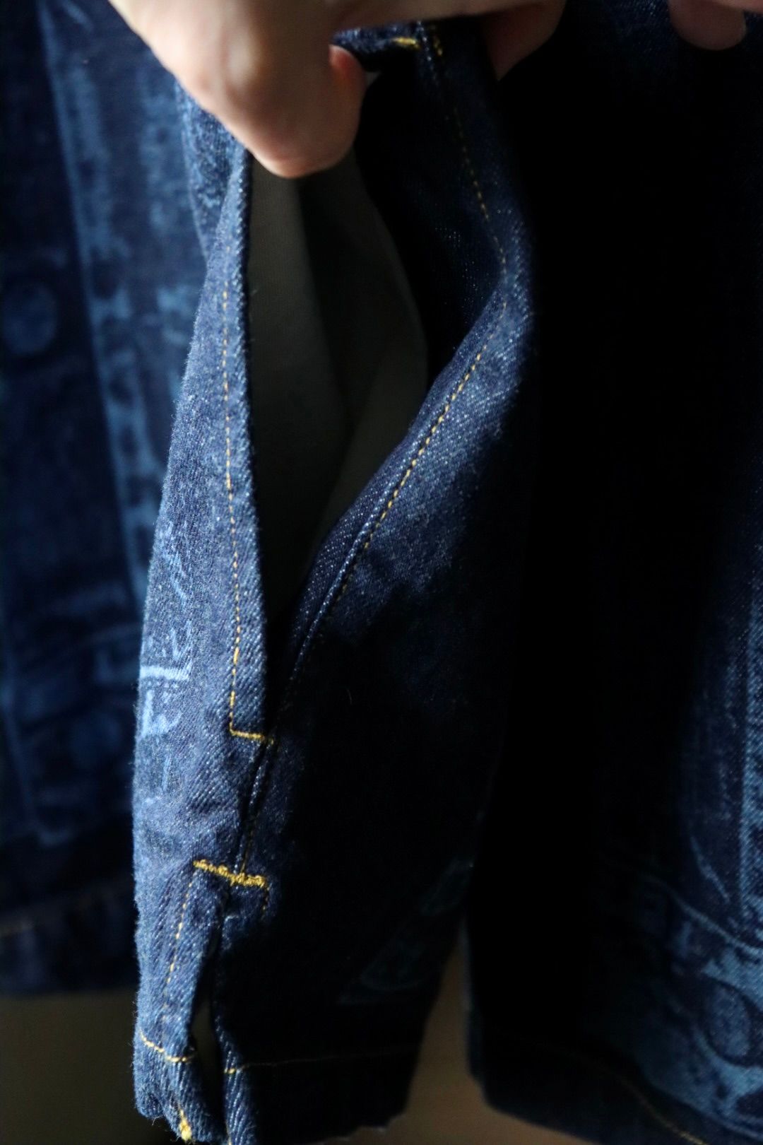 ヨーク23SSデニムシャツ LASER PROCESSED DENIM PULLOVER(YK23SS0469SH)INDIGO