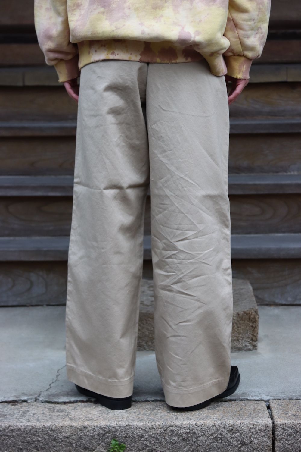 doublet WASTE VEGETABLE DYED HOODIE(22SS28CS209) style. 2022.01.19.