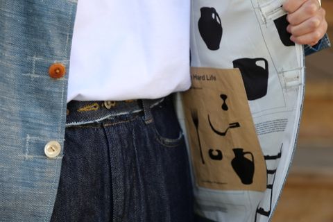 JUNYA WATANABE COMME des GARCONS MAN 綿リネンデニムジャケット(WG-J007-051) style. 2021.04.05.