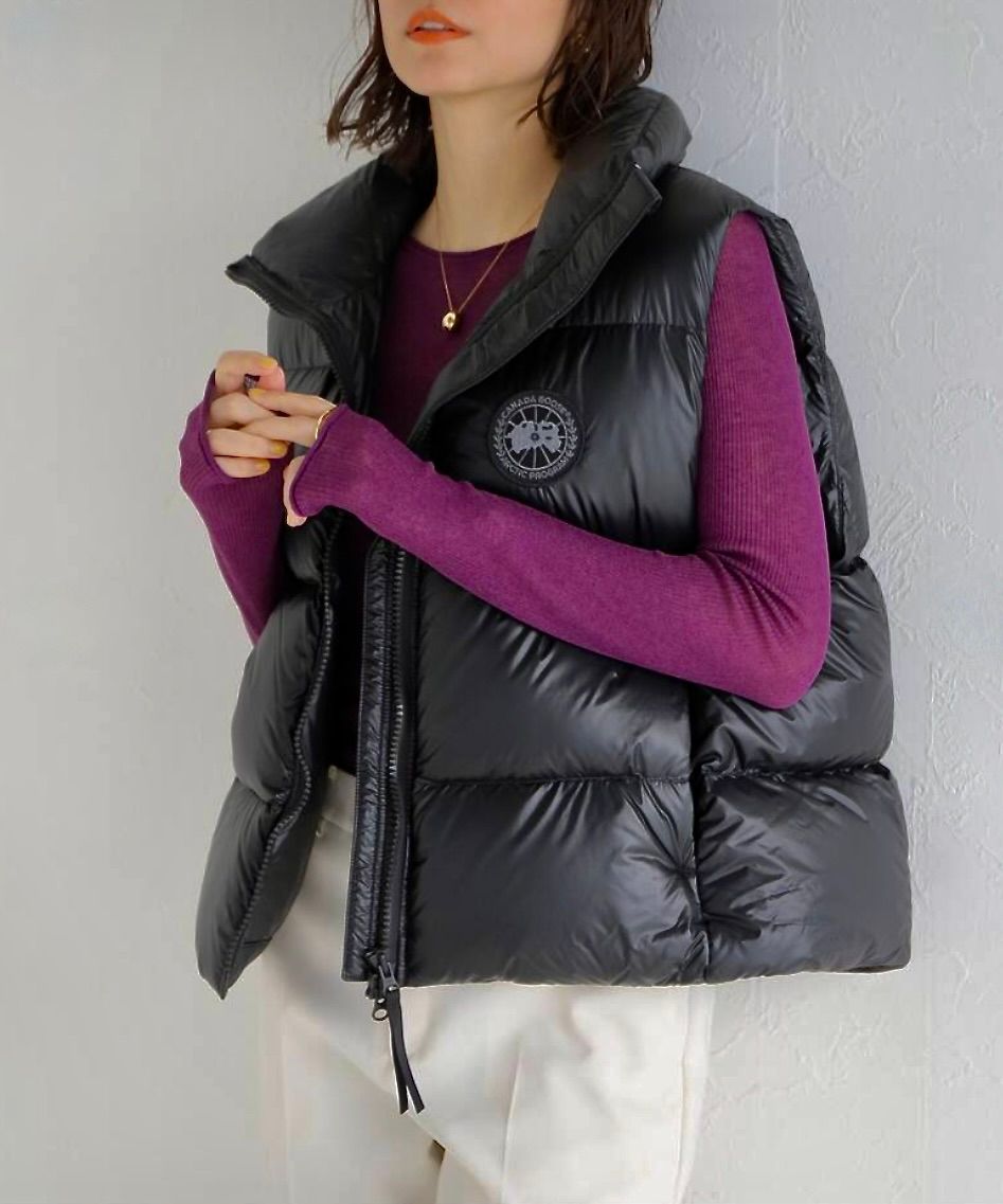 CANADA GOOSE - カナダグース23AWレディース CYPRESS PUFFER VEST