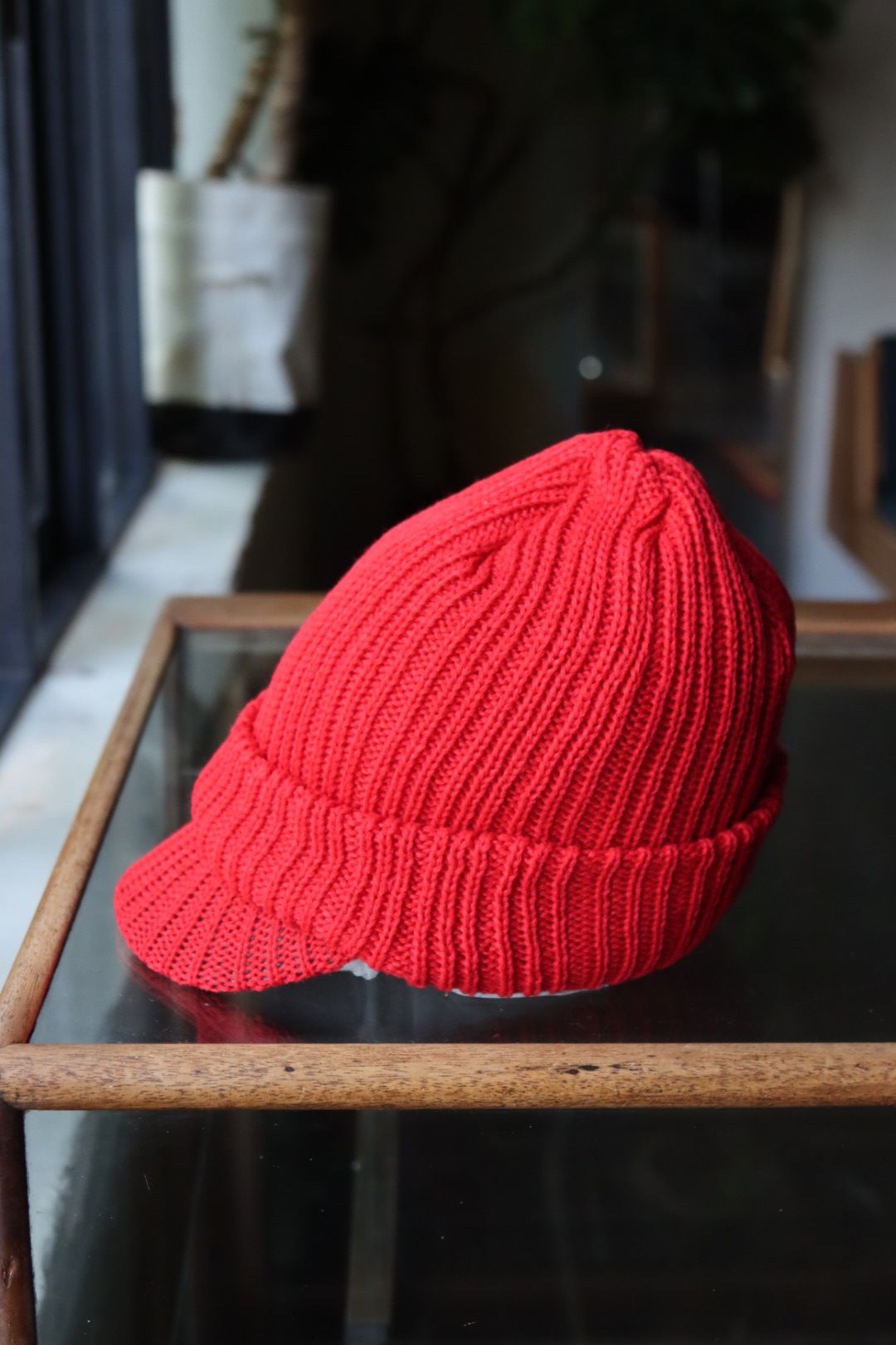 S.F.C 23FW BRIM KNIT CAP(SFCFW23AC03)Red☆10月14日(土)発売！