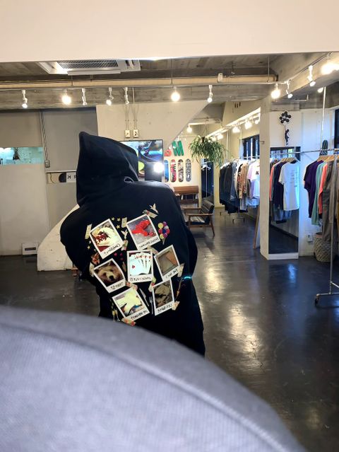 MEMORIAL POLAROID HOODIE style.2021.1.16.