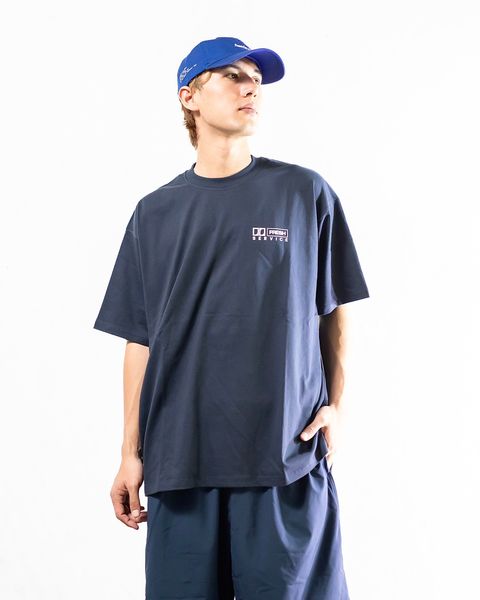 FreshService 新作CORPORATE PRINTED S/S TEE ‘‘FS’’(NAVY)style 2024.7.19
