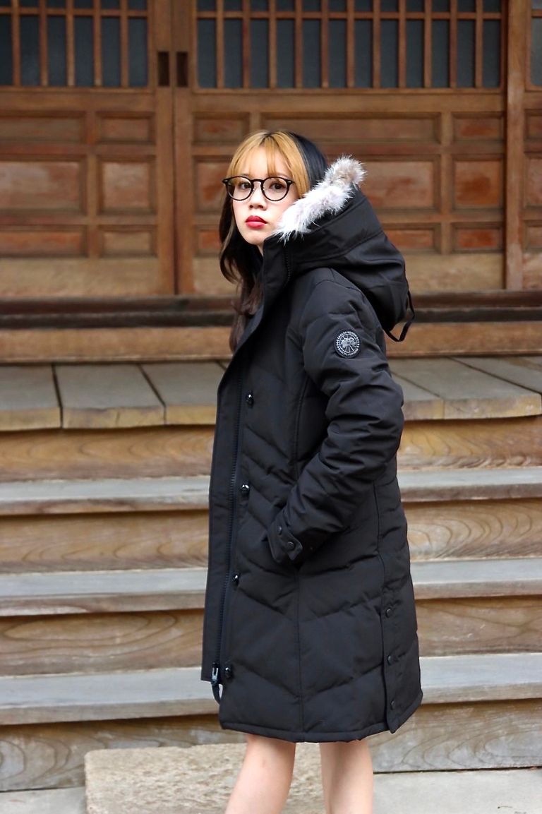 CANADA GOOSE - カナダグースレディース22AW LORETTE PARKA BLACK 