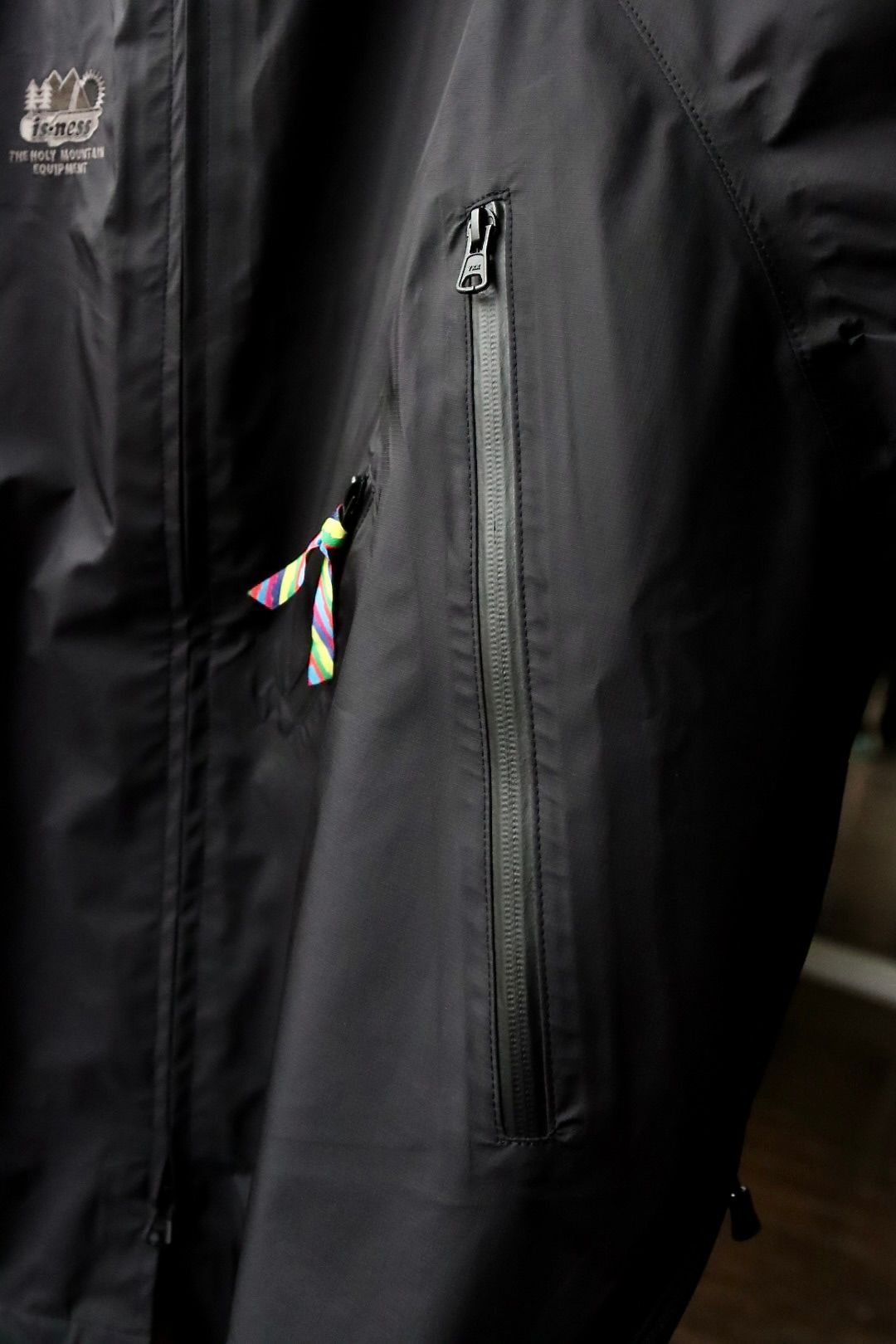is-ness イズネス24SS 3-LAYER TRANSFORMABLE JACKET(1006SSJK01)BLACK