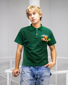 doublet ダブレット26SS POLO SHIRT WITH MY WORKWEAR BEAR (26SS22CS242) GREEN★2月14日(土)発売！