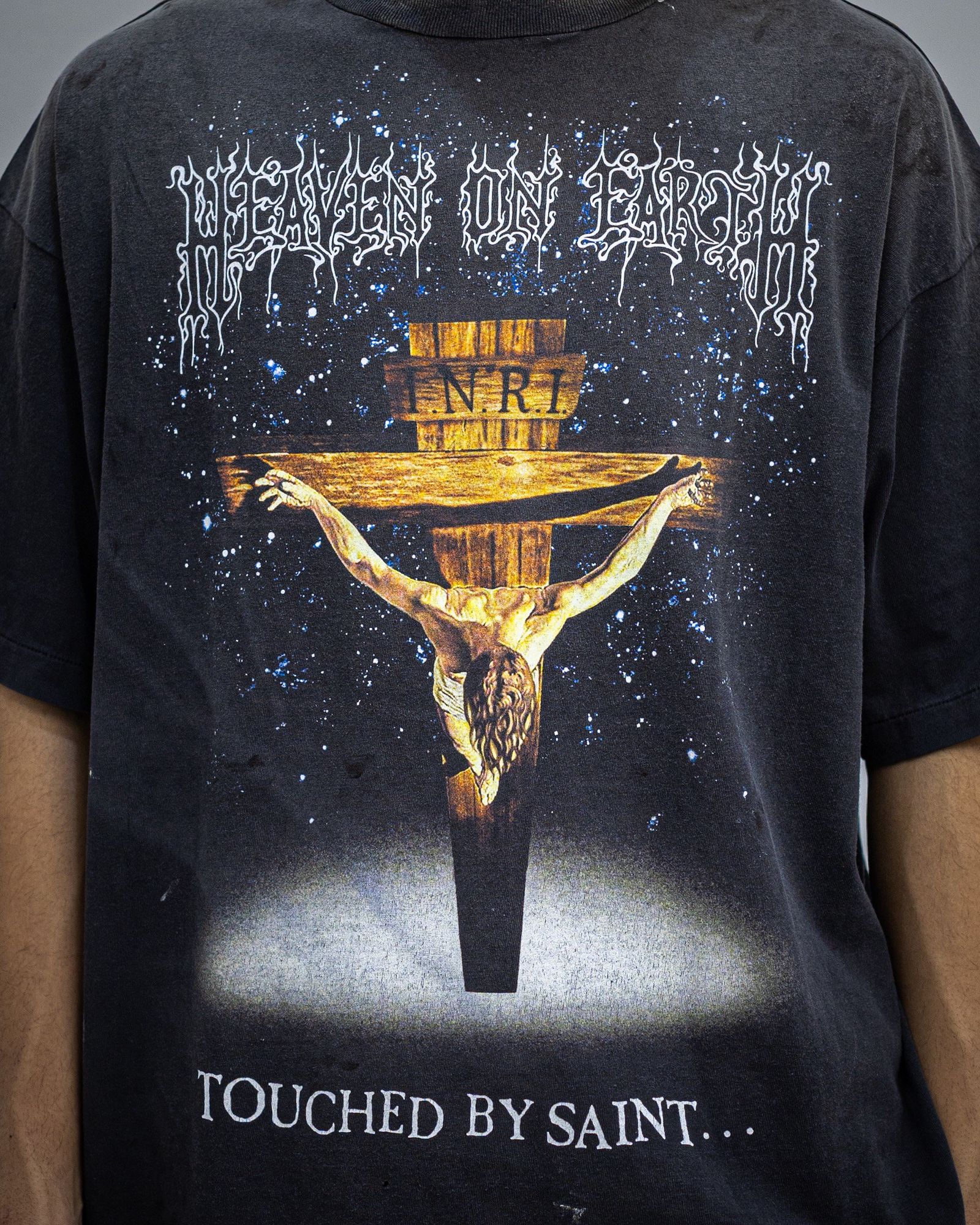 セントマイケル 26SS JESUS SS T-SHIRT (SM-MK8-0000-002)BLACK☆3月20日(金)発売！