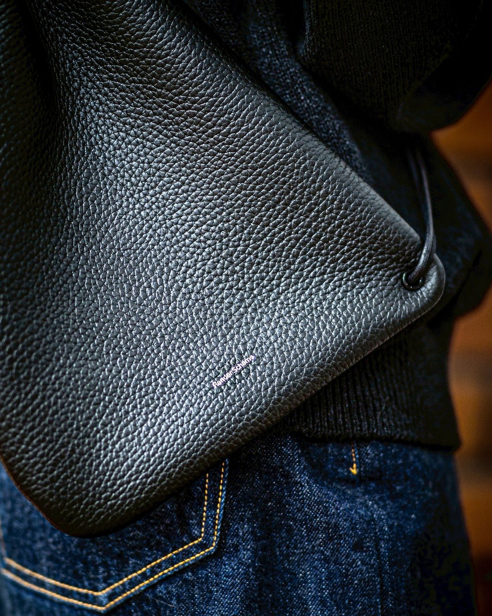 エンダースキーマ  ショルダーバッグ zacc(ol-rb-zac)black