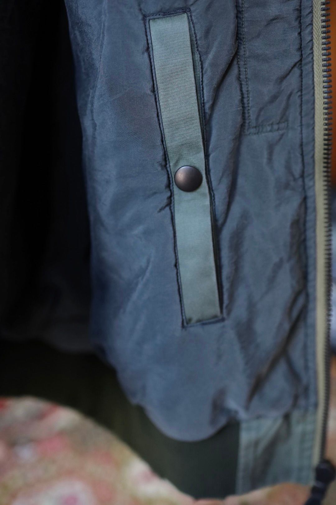 アプレッセ 2025 STYLE2 Vintage Silk Flight Custom Jacket(25AAP-01-28)SAGE☆10月25日(土)発売!