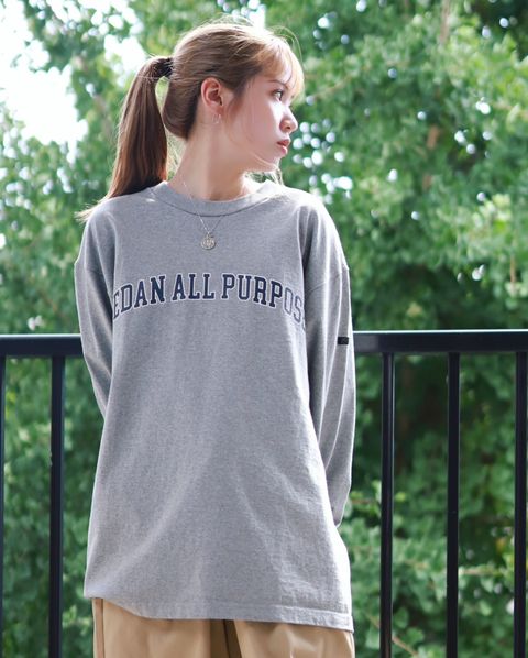 SEDAN ALL-PURPOSE 新作Arch Logo L/S Tee style.2023.7.29