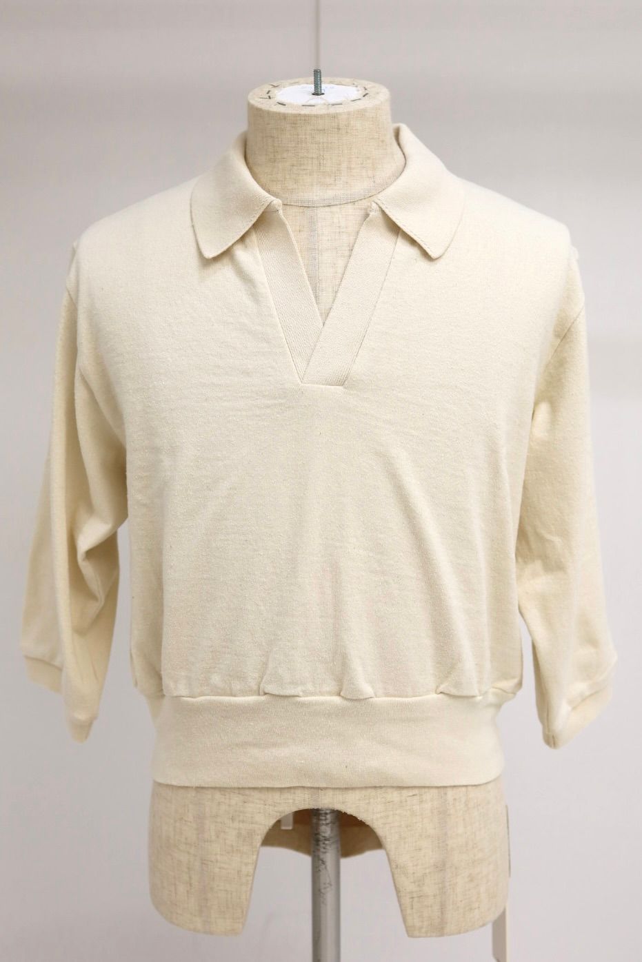 blurhms 26SS Women's Co/Silk Nep Skipper Cropped Sleeve(BHS265029)IVORY☆3月20日(金)新作発売！