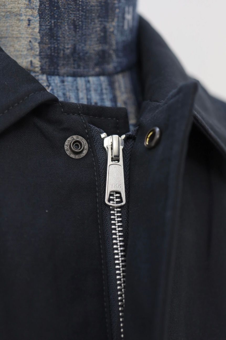 コムデギャルソンオム26SS 綿麻強撚サージコート(HQ-C001-051)NAVY☆2月6日(金)発売！