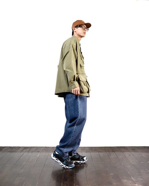 FreshService CORPORATE EASY DENIM PANTS"DARK BLUE"スタイル