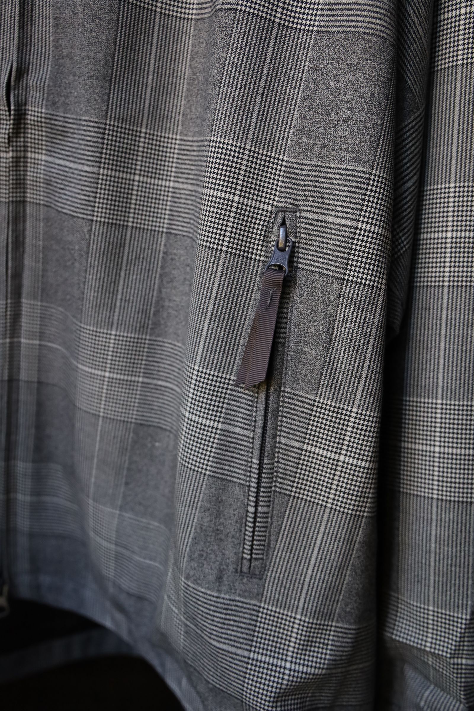 フレッシュサービス TECH WOOL TRACK BLOUSON(FSC244-30171)GRAY CHECK☆再入荷しました！