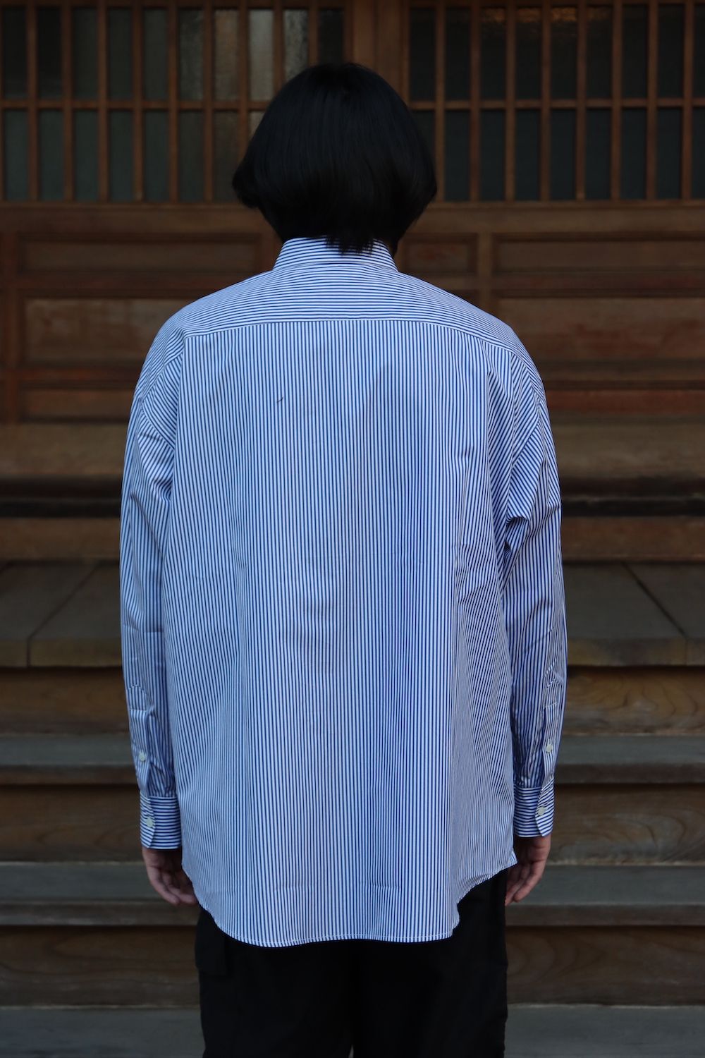 is-ness×THOMAS MASON VENTILATION LONG SLEEVE SHIRT style.2022.2.12.