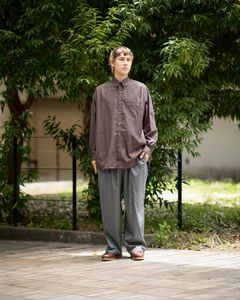 Graphpaper Easy Care Poplin L/S Oversized B.D Shirt 7月11日(土)新作発売！