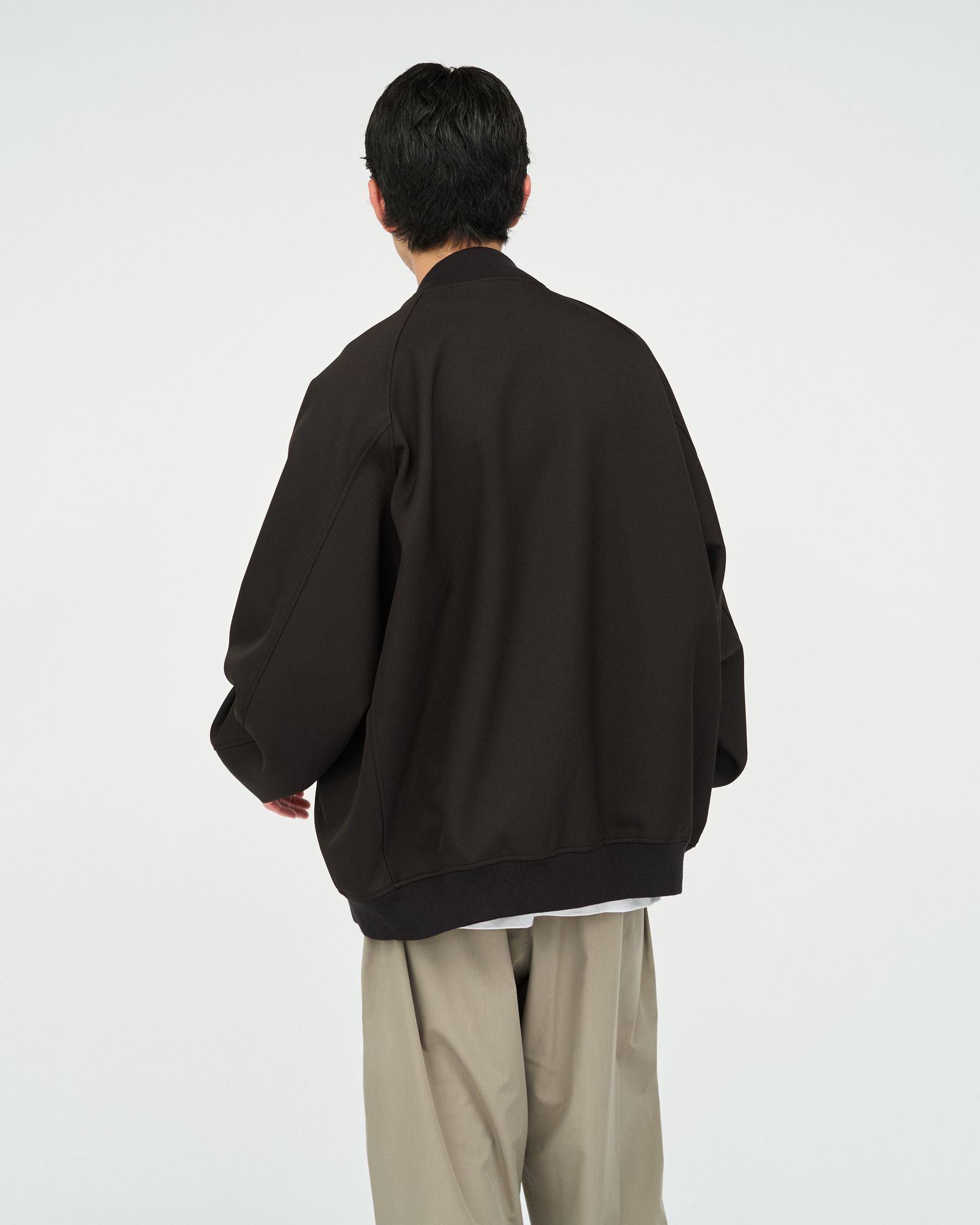 フレッシュサービス 26AW  DOWN FABRIC VARSITY JACKET(FSC263-30050)BLACK☆10月24日(土)新作発売！