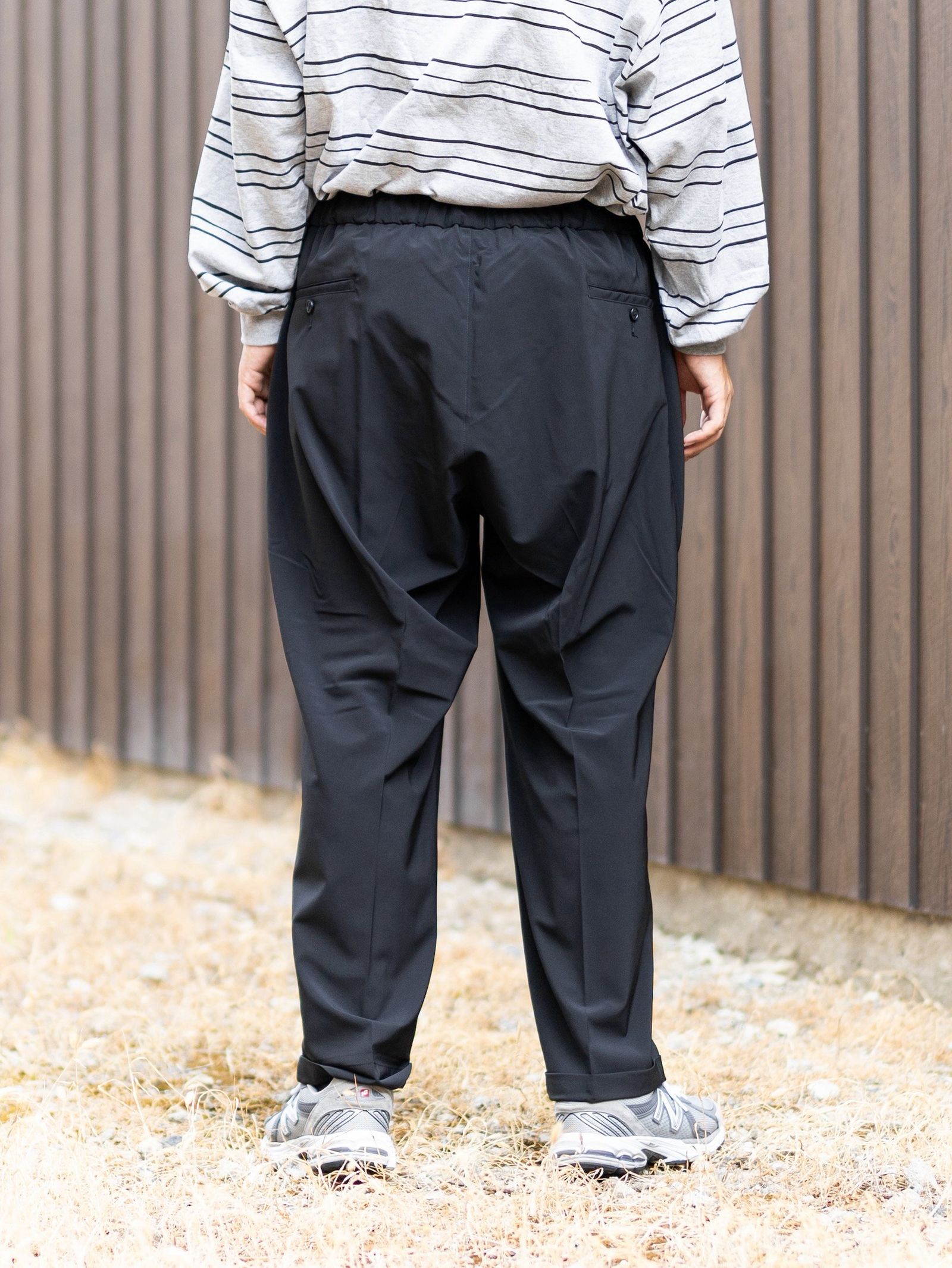 S.F.C 2026FW エスエフシー INVERTED PLEATS PANTS (SFCFW26P06)Black☆9月12日(土)発売！