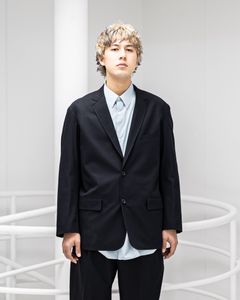 グラフペーパー 26SS Wooly Cotton Twill Single Jacket(GM261-20046B)BLACK☆1月31日(土)発売！