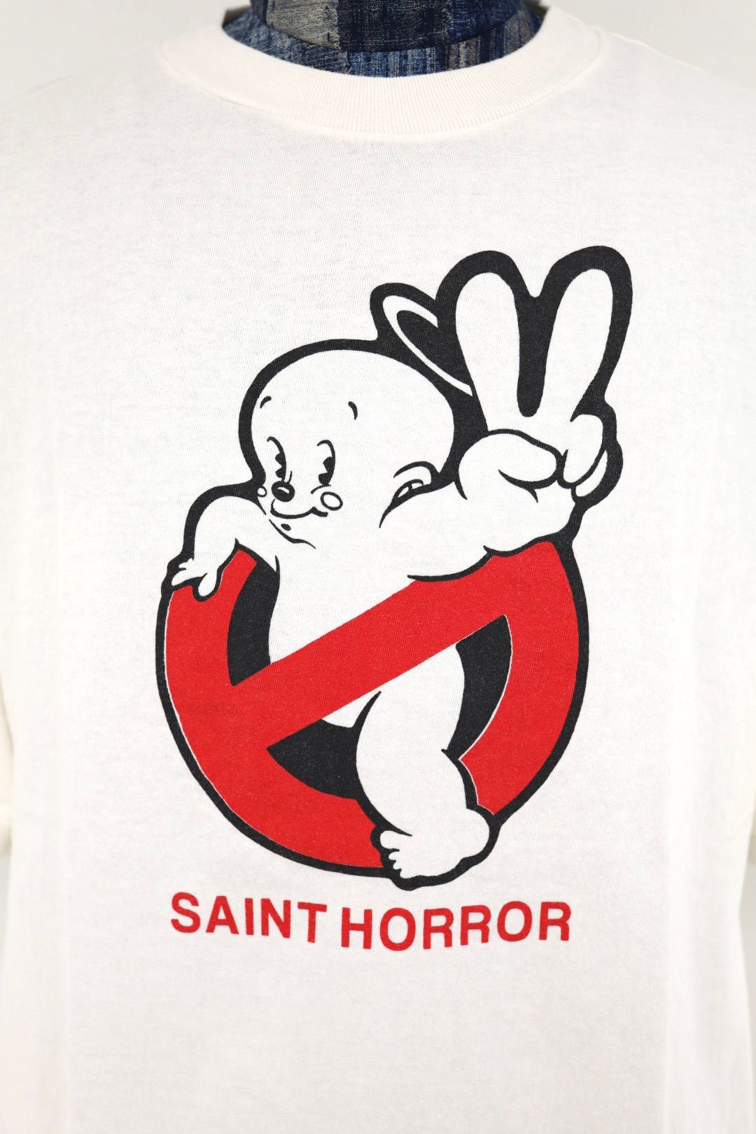 セントマイケル 26SS SAINT HORROR SS T-SHIRT(SM-MK8-0000-009)WHITE