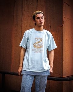 BOW WOW バウワウ SNAKEMAN JONES 8812 TEE(BW251-SJ8T)L.BLUE