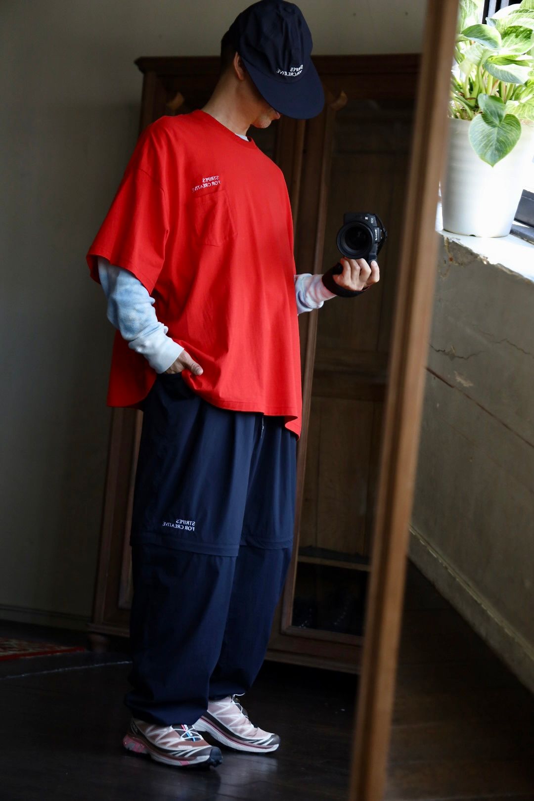 S.F.C 25SS エスエフシー SUPER WIDE DETACHABLE PANTS (SFCSS25SPP01)Navy☆5月10日(土)発売！