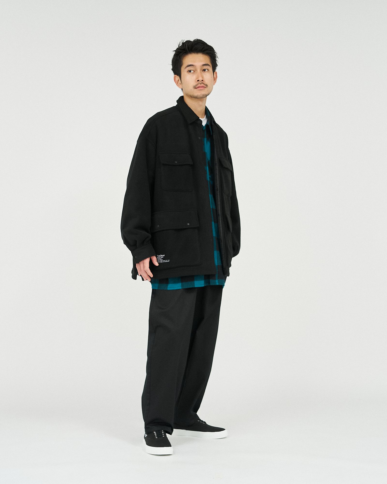フレッシュサービス MICRO FLEECE COVERALL(FSC253-50203)BLACK★10月18日(土)発売！