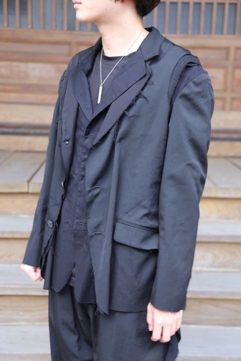 Yohji Yamamoto pour Homme 2020AW 新作セットアップ style.2020.9.9.