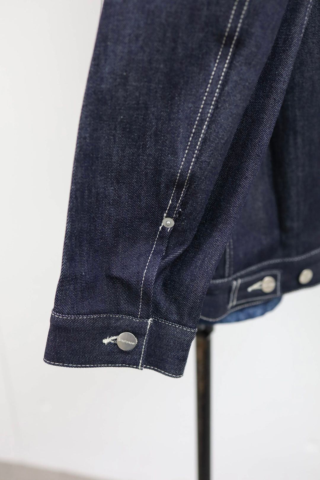 グラフペーパー Selvage Denim Trucker Jacket(GU261-20055RB)INDIGO_RIGID★1月24日(土)発売！
