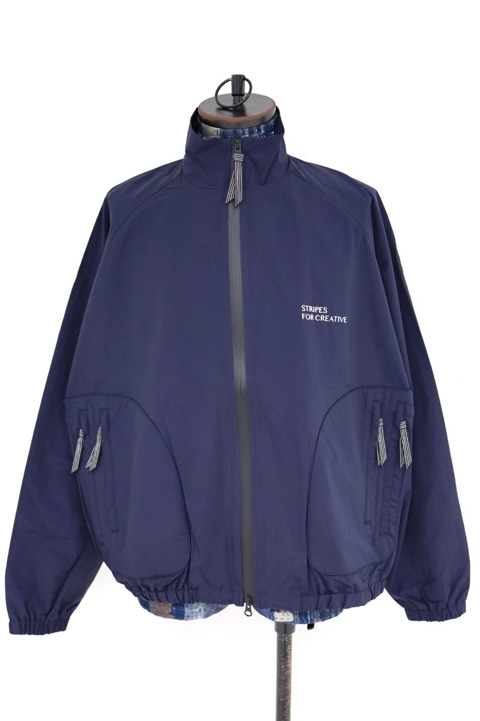 S.F.C 26SS エスエフシー ZIP NYLON SPORTY JACKET(SFCSS26J04)Navy☆2月28日(土)発売！