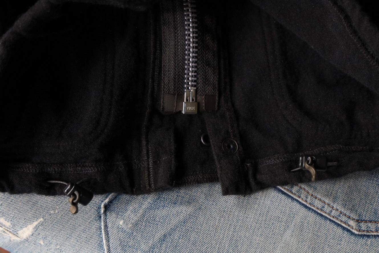 ジュンヤワタナベマン FILSON Wネームウールアクリルツイルジャケット(WP-J012-051)BLACK