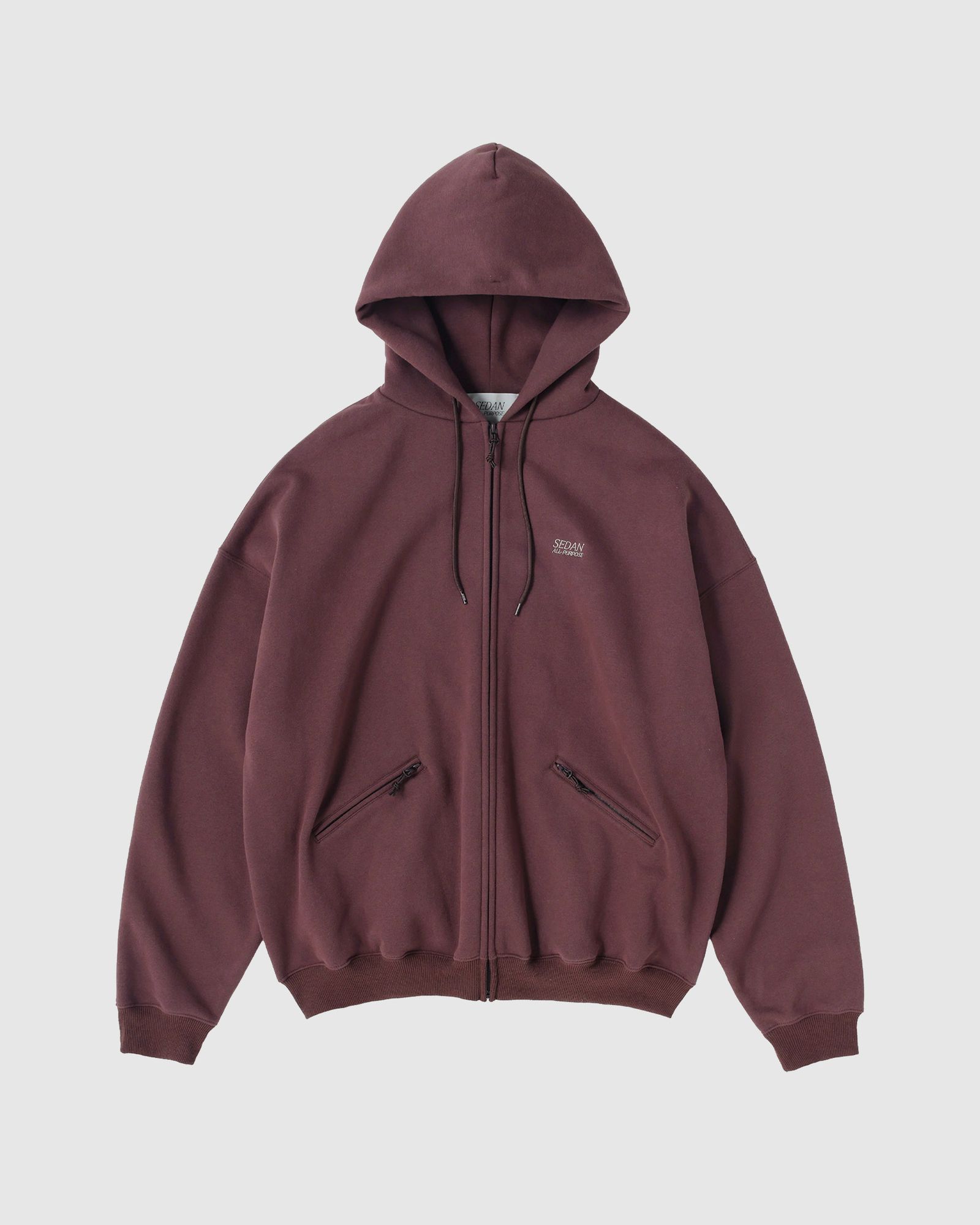 セダンオールパーパス FW25 OG Logo Full Zip Hoodie(SD25F-CT06) Dark Brown☆10月4日(土)発売！