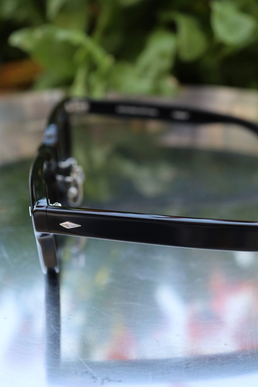 ノチノオプティカル "ONDA " #1.GLOSS BLACK × CLEAR to GREY (調光モデル)
