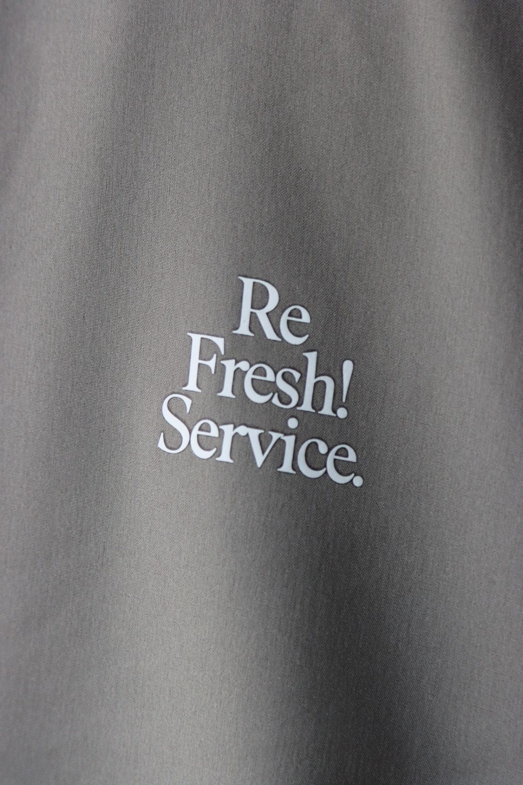 フレッシュサービスReFresh!Service. “UTILITY PACKABLE SUIT”(GRAY)