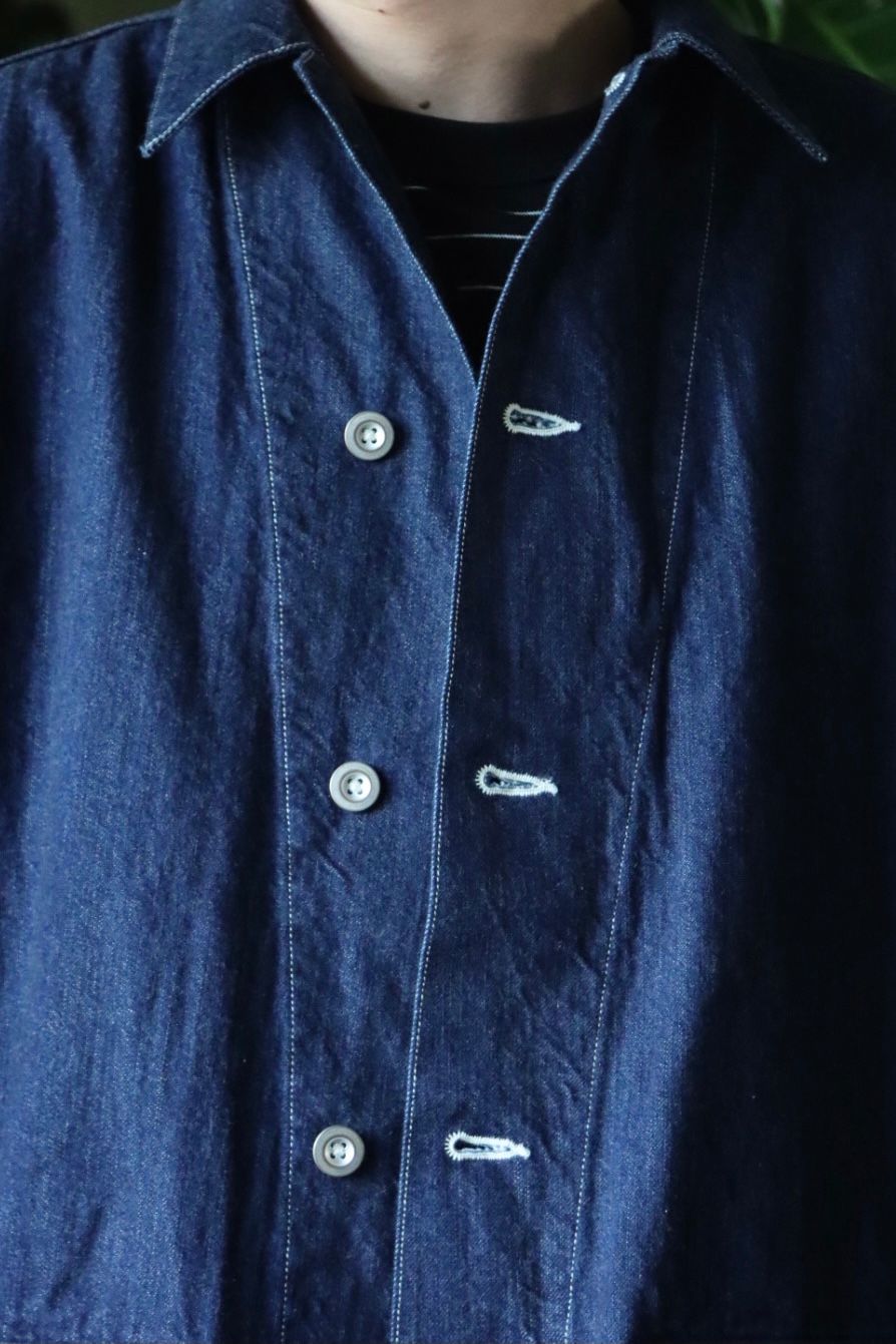 CIOTA インディゴ スビンコットン 11.5oz デニム カバーオール style.2022.8.11