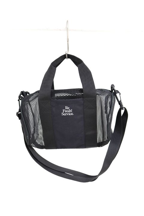 ReFresh!Service. MESH MINI DUFFLE BAG(FSR261-90277)BLACK☆3月28日(土)発売！